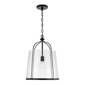 Capital Lighting 347011MB Madison 1 Light Pendant Matte Black