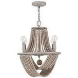 Capital Lighting 429541MS Kayla 4 Light Chandelier Mystic Sand