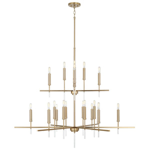 Capital Lighting 449302MA Elora 20 Light Chandelier Matte Brass