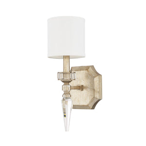 Capital Lighting 615011WG-671 Olivia 1 Light Sconce Winter Gold