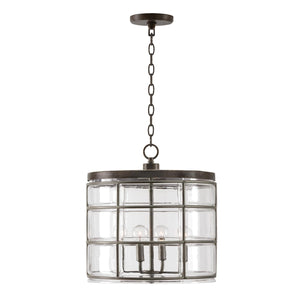 Capital Lighting 329441UG Colby 4 Light Pendant Urban Grey