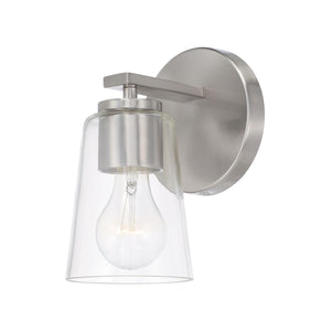 Capital Lighting 648611BN-537 Portman 1 Light Sconce Brushed Nickel