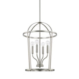 Capital Lighting 528541BN Greyson 4 Light Foyer Brushed Nickel