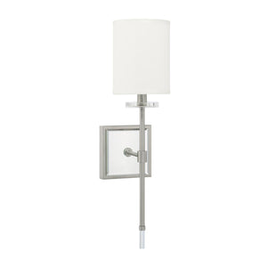 Capital Lighting 628413BN-684 Edin 1 Light Sconce Brushed Nickel