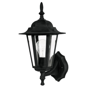 Capital Lighting 9825BK Outdoor 1 Light Outdoor Wall Lantern Black