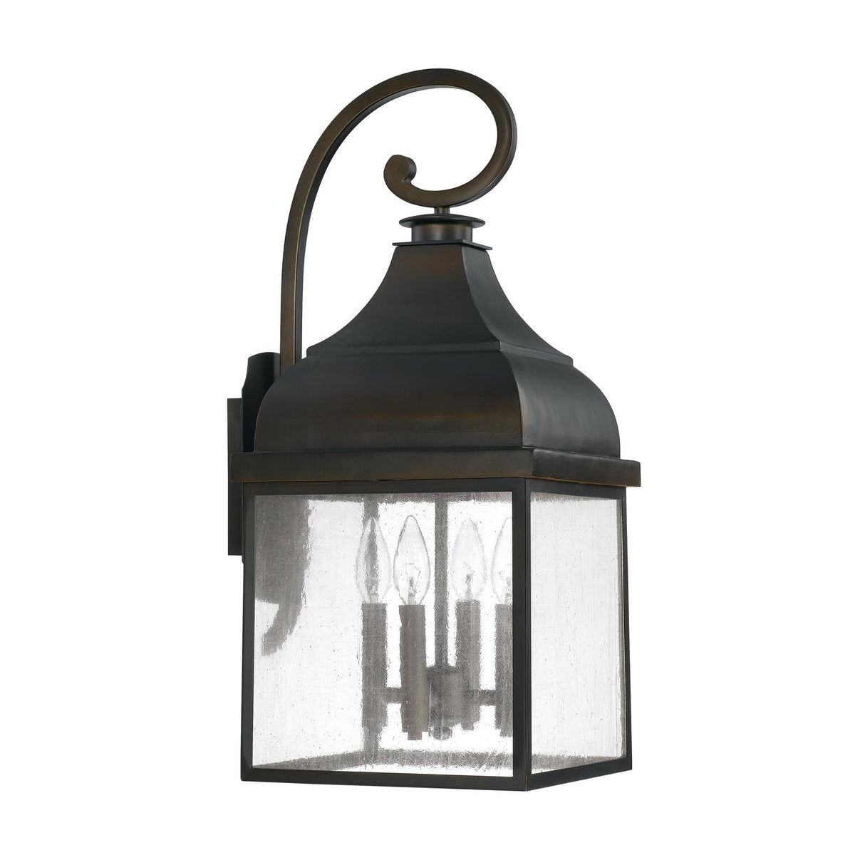 Capital Lighting 9643OB Westridge 4 Light Outdoor Wall Lantern Old Bronze