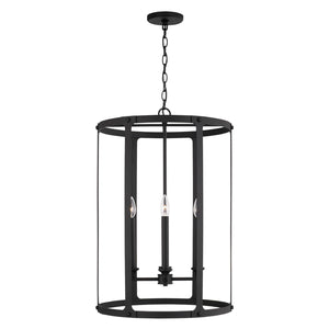 Capital Lighting 544941BI Brennen 4 Light Foyer Black Iron