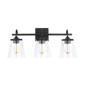Capital Lighting 139132MB-496 Jayne 3 Light Vanity Matte Black