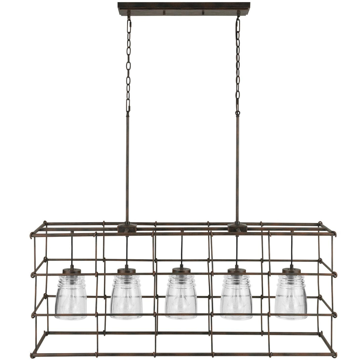 Capital Lighting 829751NG-462 Turner 5 Light Island Nordic Grey