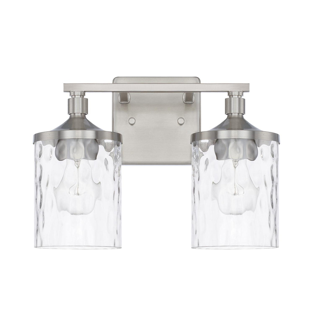 Capital Lighting 128821BN-451 Colton 2 Light Vanity Brushed Nickel
