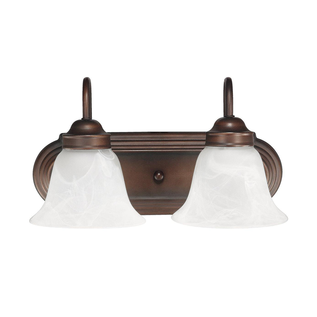 Capital Lighting 1032BB-118 Arthur 2 Light Vanity Burnished Bronze