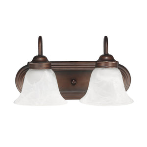 Capital Lighting 1032BB-118 Arthur 2 Light Vanity Burnished Bronze