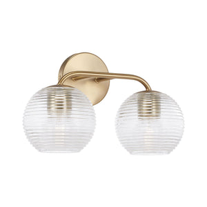 Capital Lighting 149921MA-544 Dolan 2 Light Vanity Matte Brass