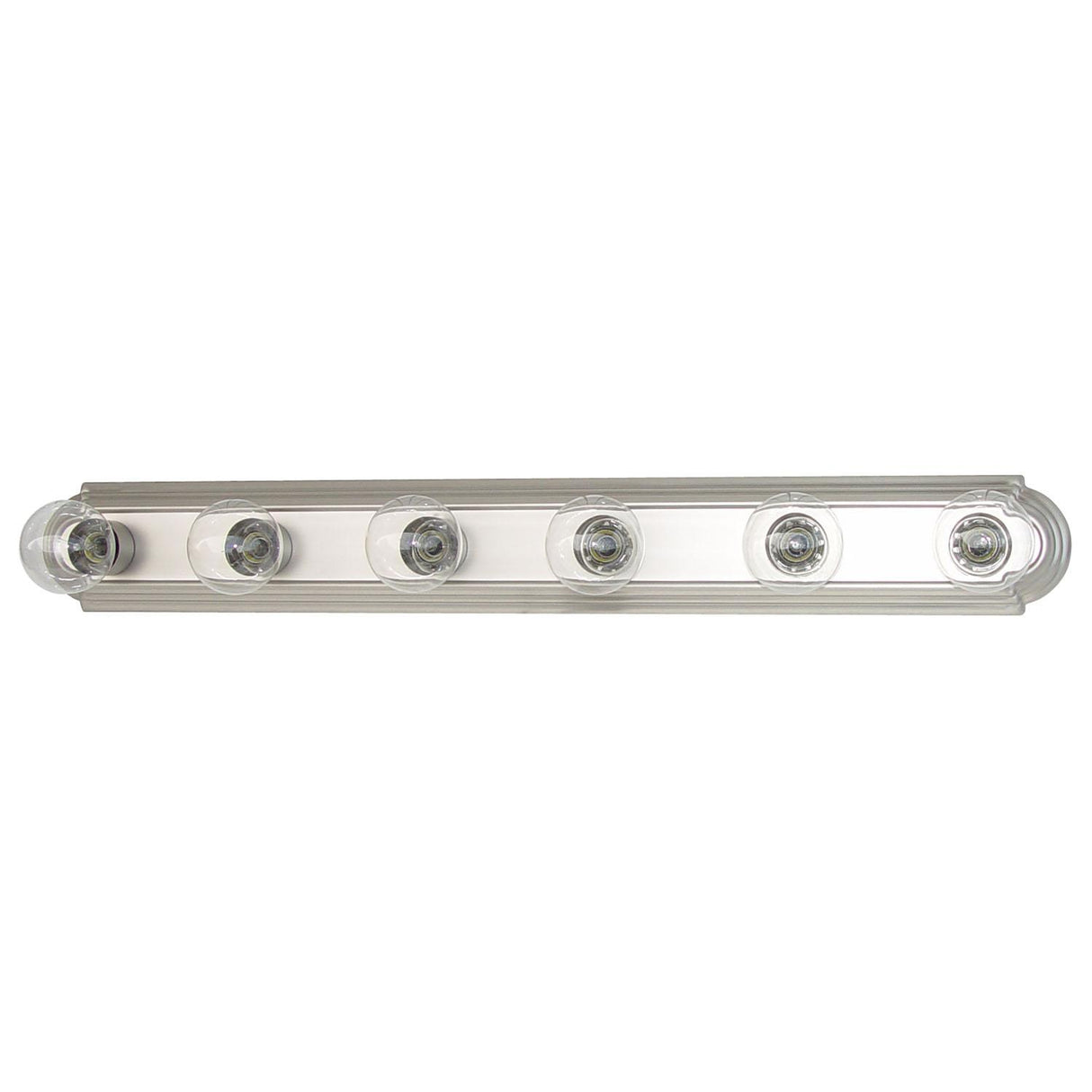 Capital Lighting 8106MN Alice 6 Light Vanity Matte Nickel