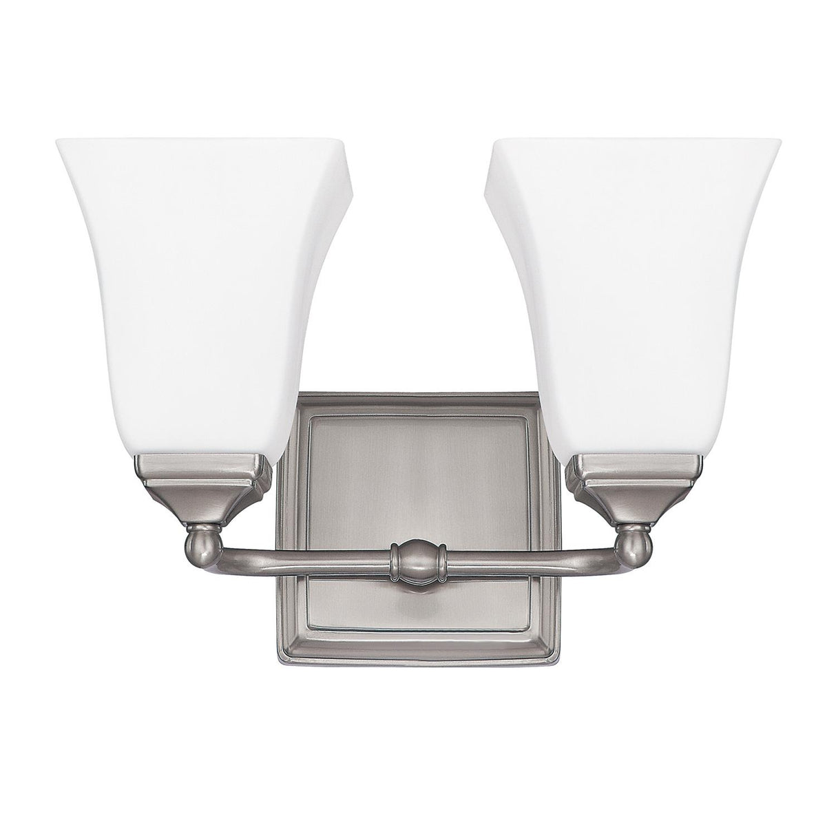 Capital Lighting 8452BN-119 Cade 2 Light Vanity Brushed Nickel