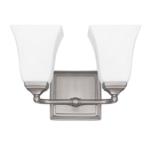 Capital Lighting 8452BN-119 Cade 2 Light Vanity Brushed Nickel