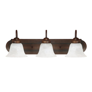 Capital Lighting 1033BB-118 Arthur 3 Light Vanity Burnished Bronze