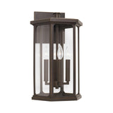 Capital Lighting 946641OZ Walton 4 Light Outdoor Wall Lantern Oiled Bronze