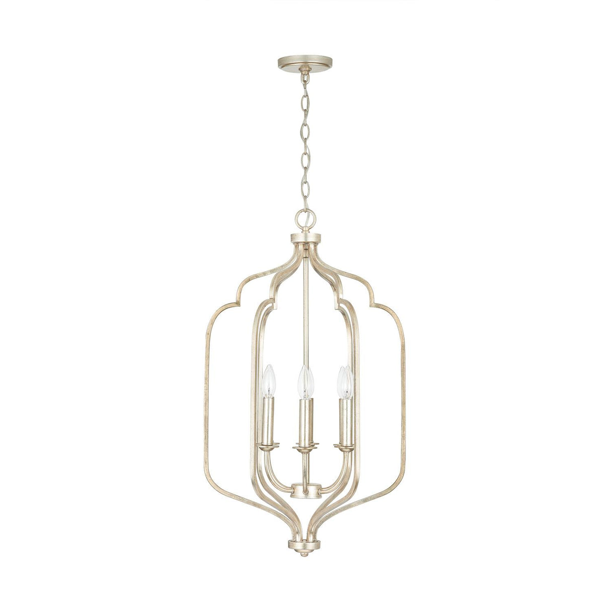 Capital Lighting 538761WG Ophelia 6 Light Foyer Winter Gold