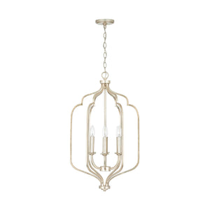 Capital Lighting 538761WG Ophelia 6 Light Foyer Winter Gold