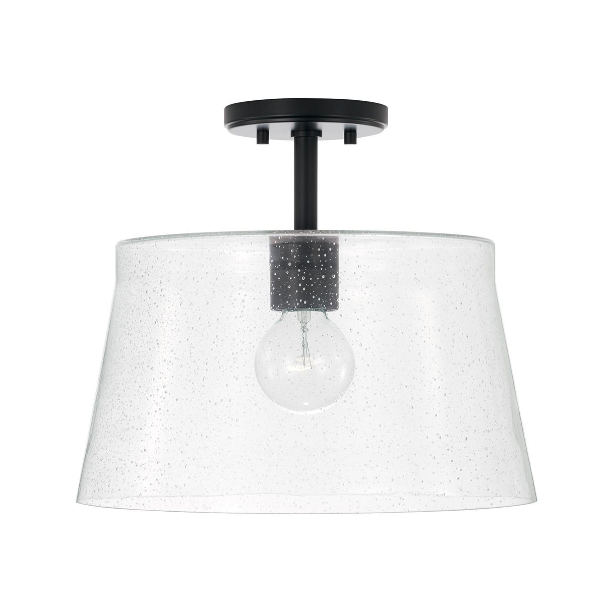 Capital Lighting 246911MB Baker 1 Light Pendant Matte Black