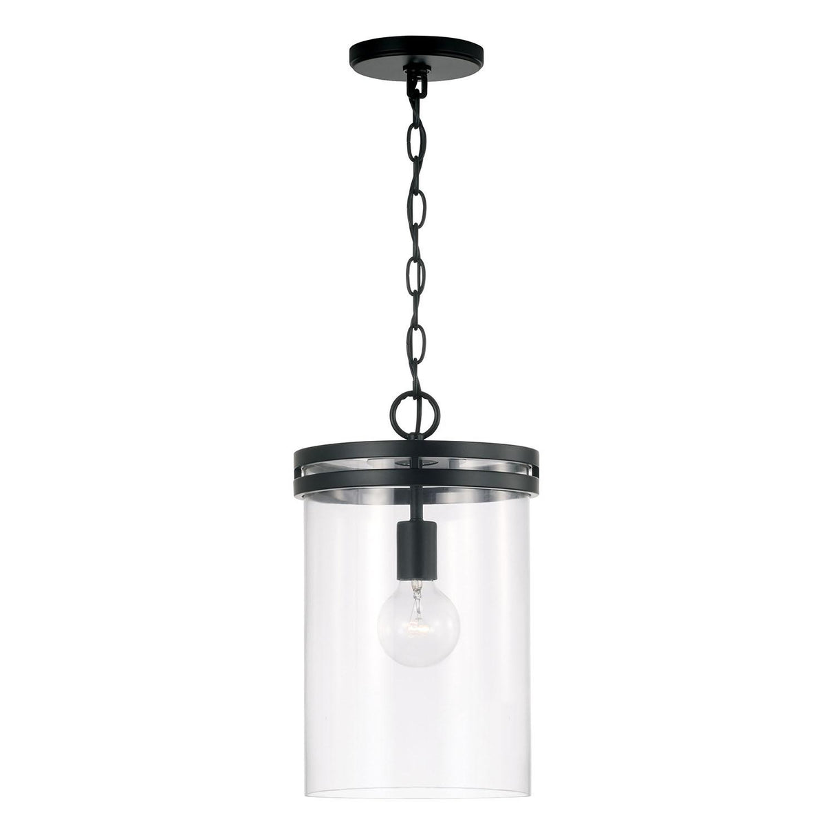 Capital Lighting 348711MB Fuller 1 Light Pendant Matte Black