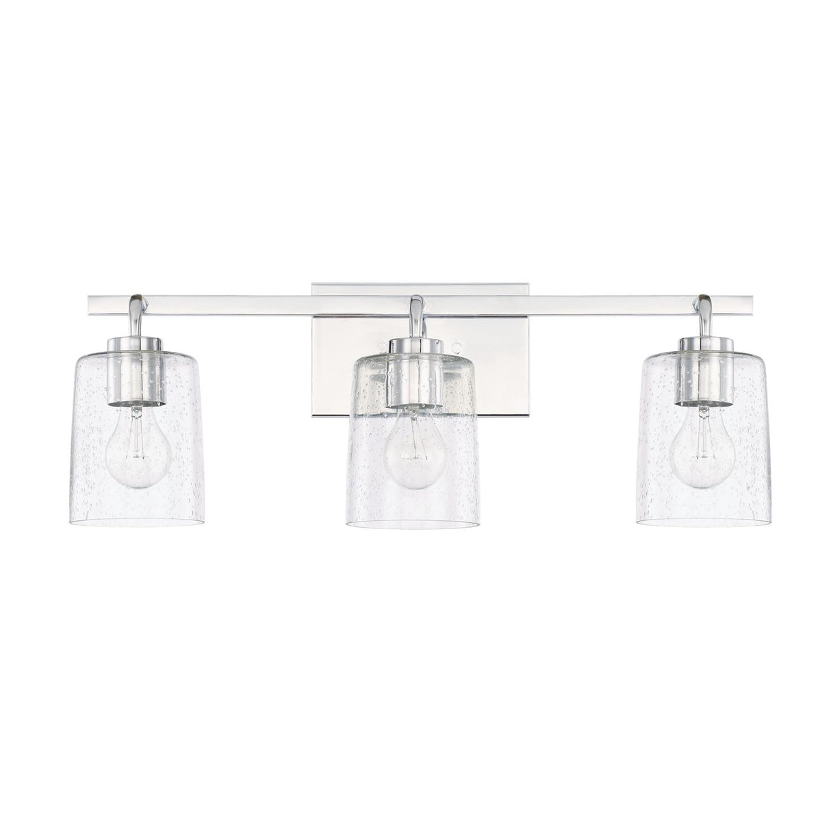 Capital Lighting 128531CH-449 Greyson 3 Light Vanity Chrome