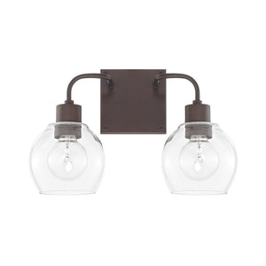 Capital Lighting 120021BZ-426 Tanner 2 Light Vanity Bronze