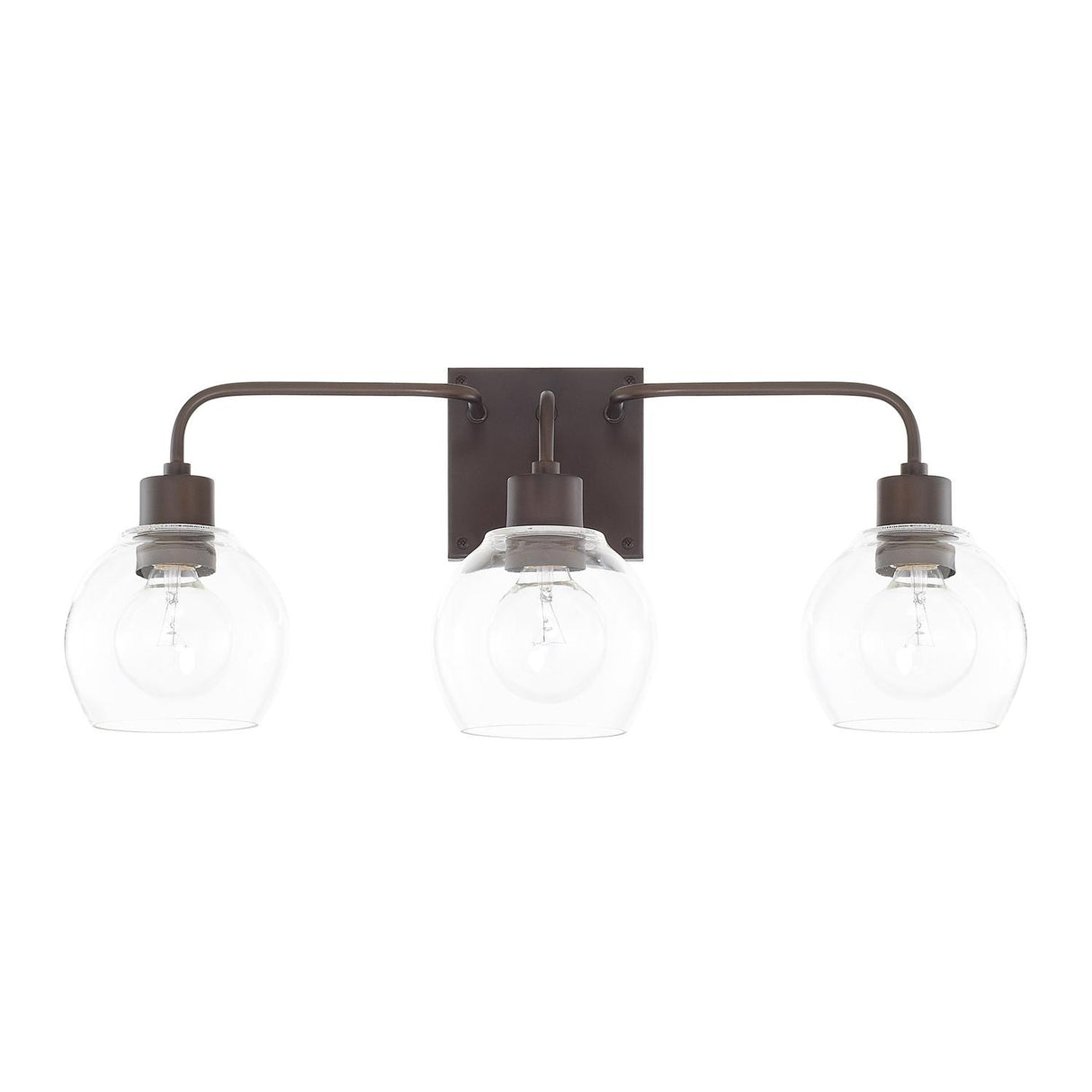 Capital Lighting 120031BZ-426 Tanner 3 Light Vanity Bronze