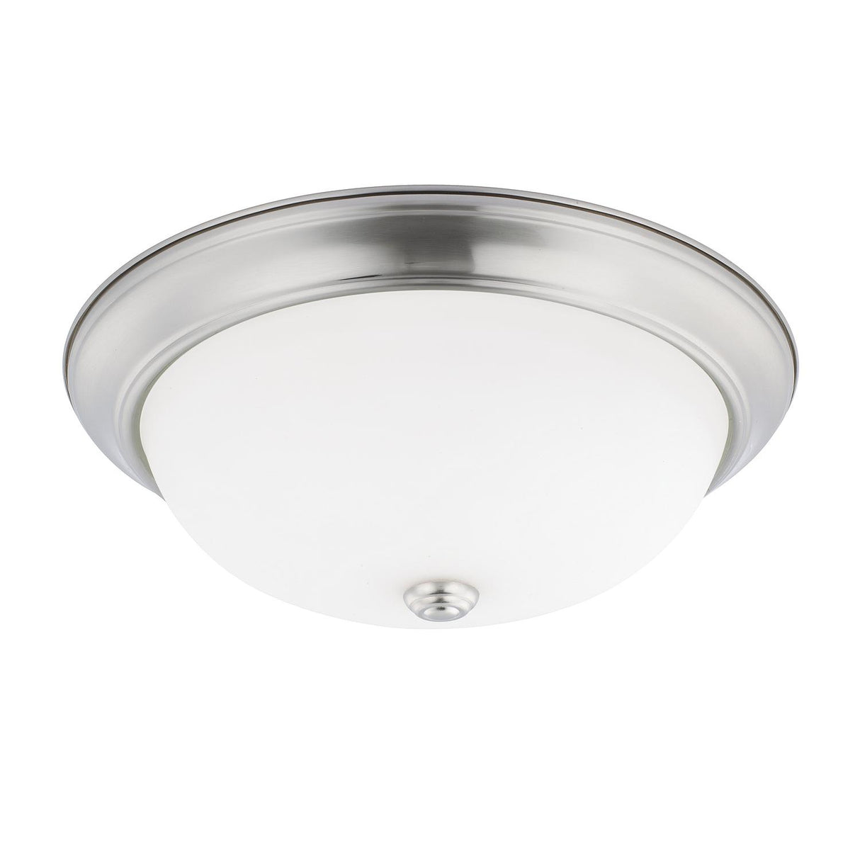 Capital Lighting 214731BN Bates 3 Light Flush Mount Brushed Nickel