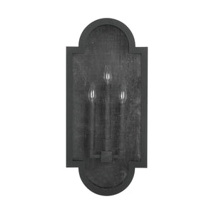 Capital Lighting 934531BK Monroe 3-Light Wall Mount Black