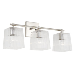 Capital Lighting 141731PN-508 Lexi 3 Light Vanity Polished Nickel
