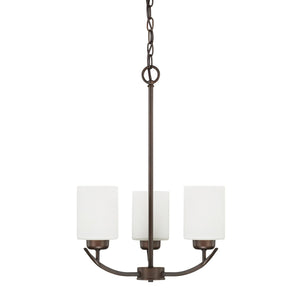 Capital Lighting 415231BZ-338 Dixon 3 Light Chandelier Bronze