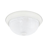 Capital Lighting 219021MW Bates 2 Light Flush Mount Matte White