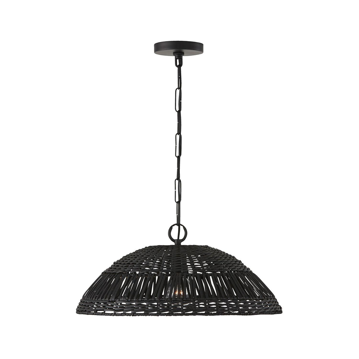 Capital Lighting 347511MB Naomi 1 Light Pendant Matte Black