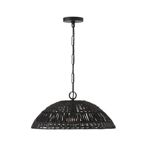 Capital Lighting 347511MB Naomi 1 Light Pendant Matte Black