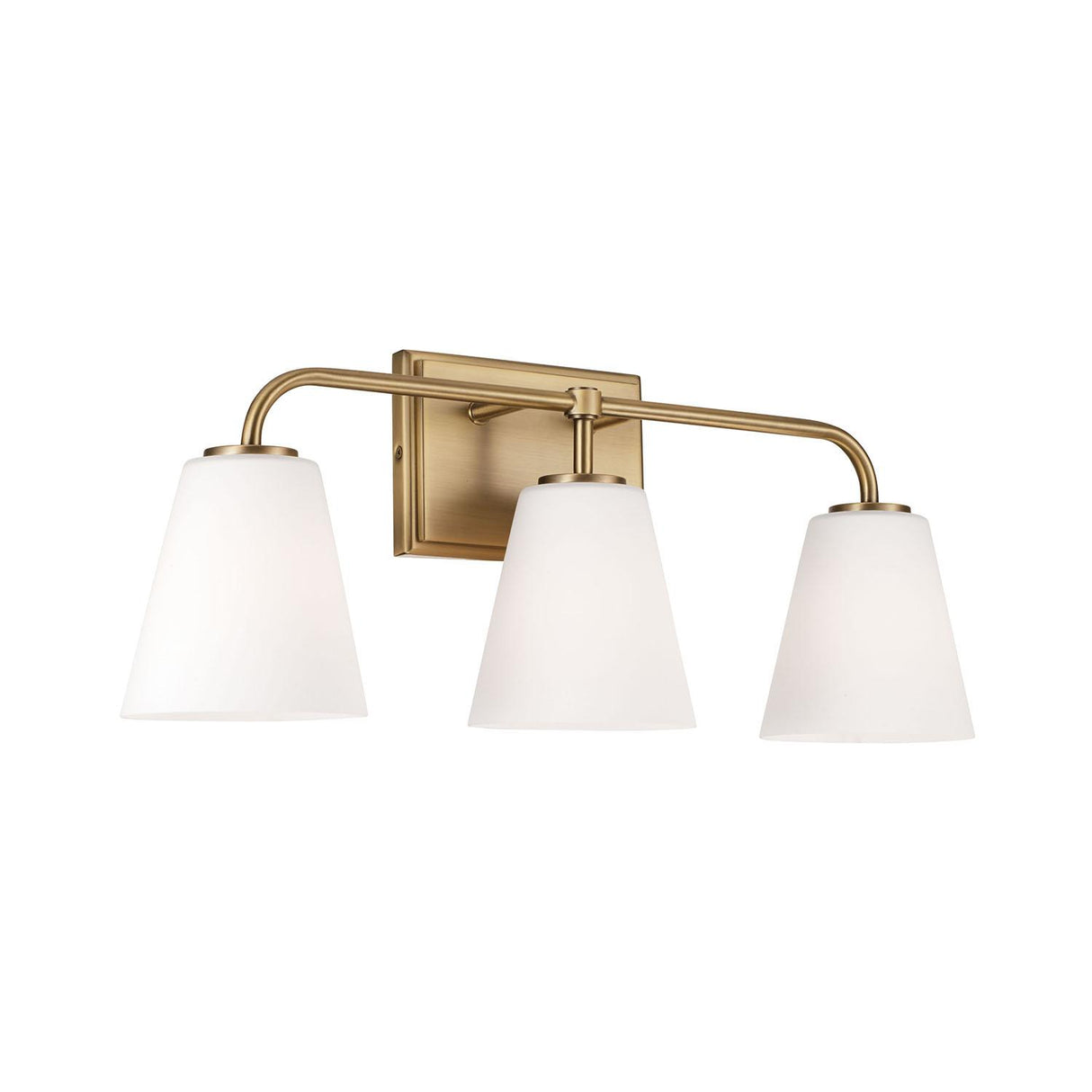 Capital Lighting 149431AD-543 Brody 3 Light Vanity Aged Brass