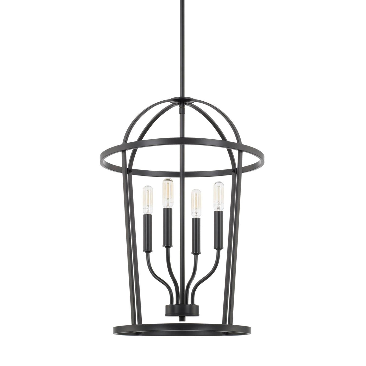 Capital Lighting 528541MB Greyson 4 Light Foyer Matte Black