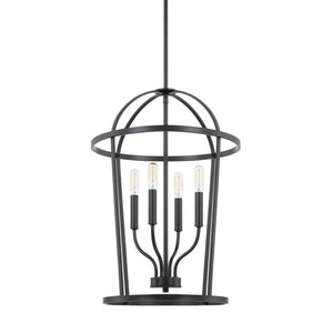 Capital Lighting 528541MB Greyson 4 Light Foyer Matte Black