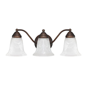 Capital Lighting 1363BB-117 Brady 3 Light Vanity Burnished Bronze