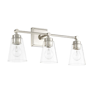 Capital Lighting 121831PN-432 Rory 3 Light Vanity Polished Nickel