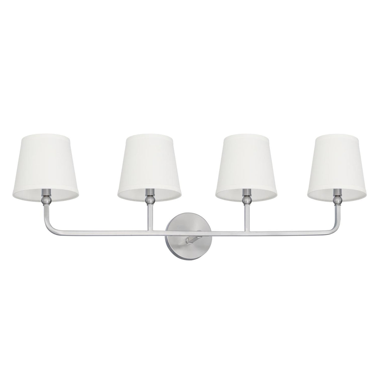 Capital Lighting 119341BN-674 Dawson 4 Light Vanity Brushed Nickel