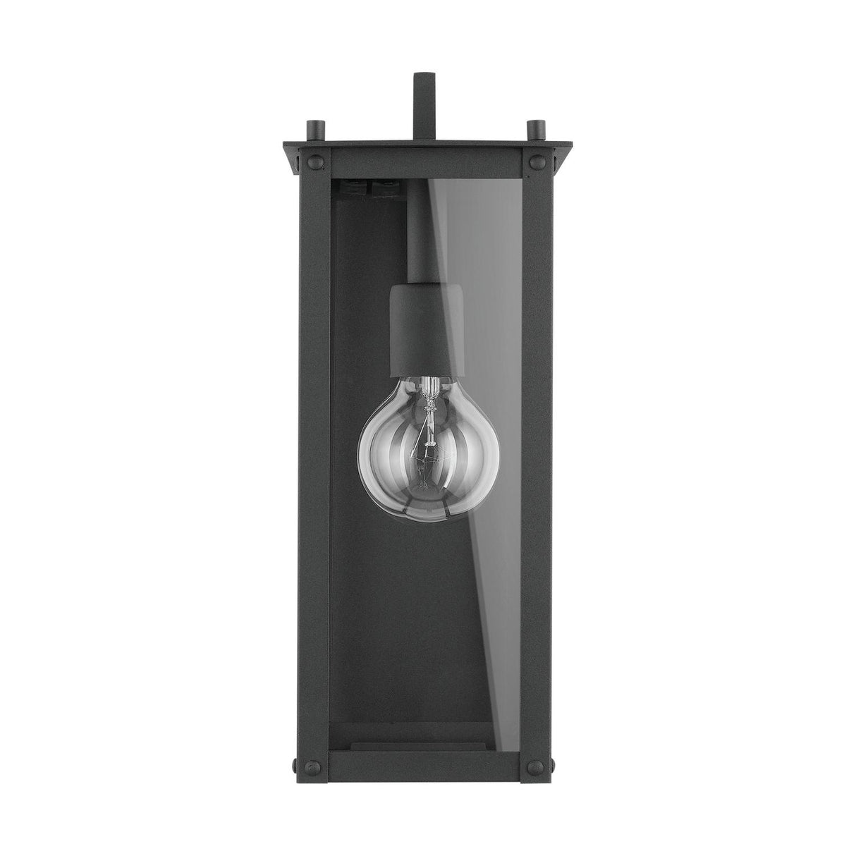 Capital Lighting 934611BK Hunt 1-Light Wall Mount Black