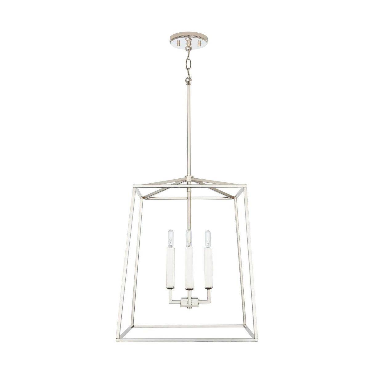 Capital Lighting 537642PN Thea 4 Light Foyer Polished Nickel