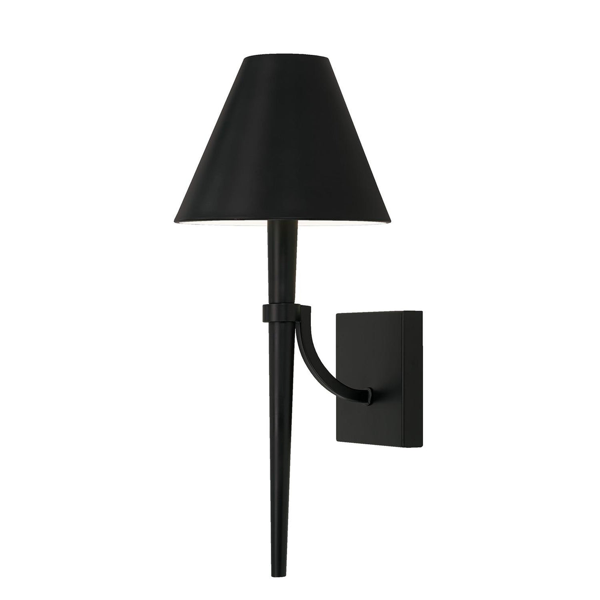 Capital Lighting 645911MB Holden 1 Light Sconce Matte Black