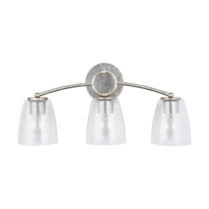 Capital Lighting 137931AS-488 Oran 3 Light Vanity Antique Silver