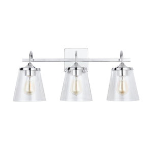Capital Lighting 139132CH-496 Jayne 3 Light Vanity Chrome