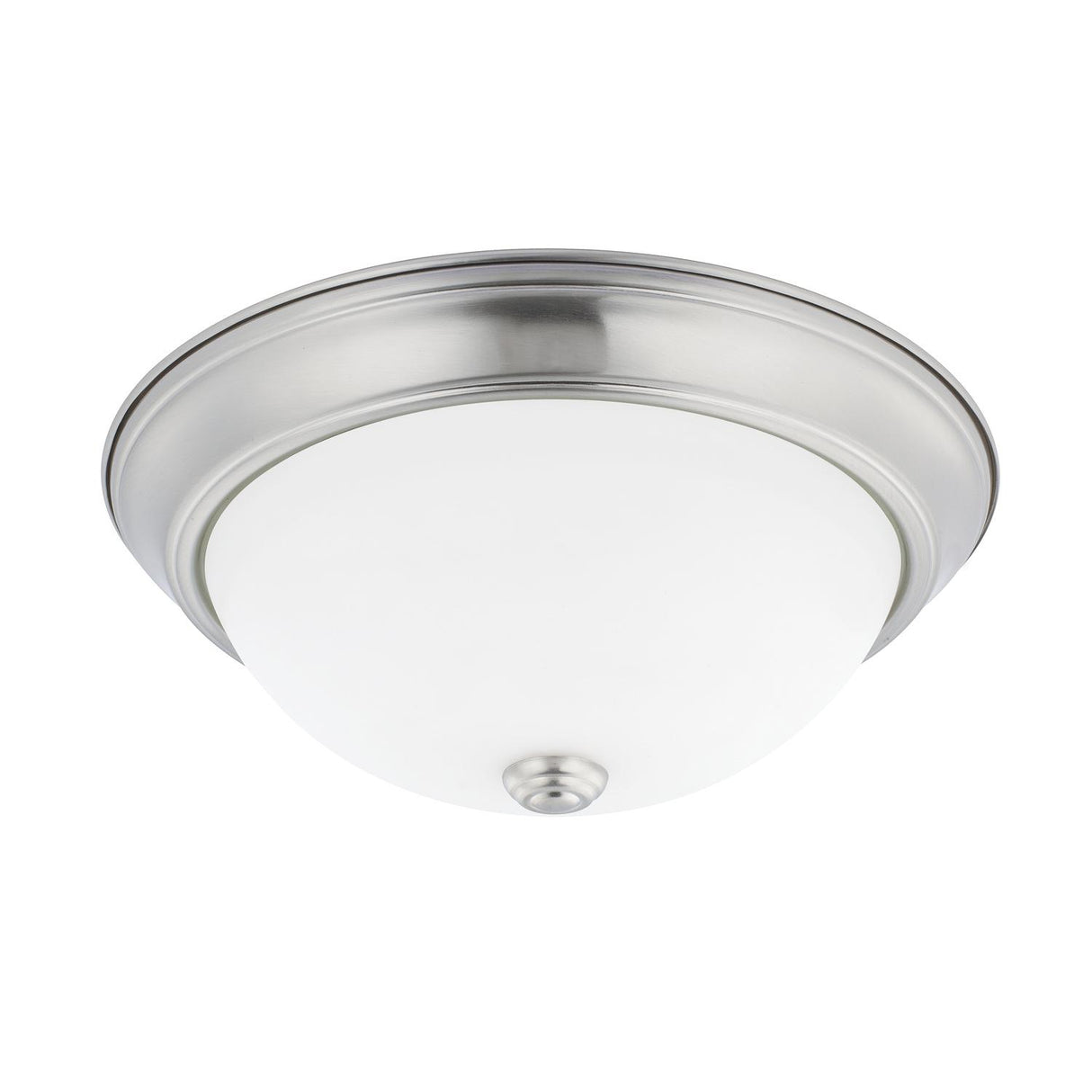 Capital Lighting 214722BN Bates 2 Light Flush Mount Brushed Nickel