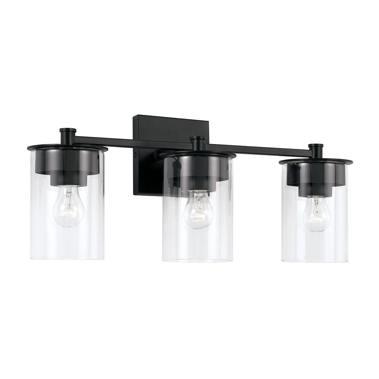 Capital Lighting 146831MB-532 Mason 3 Light Vanity Matte Black