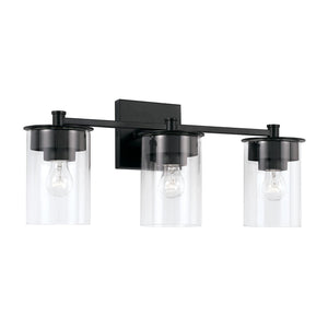 Capital Lighting 146831MB-532 Mason 3 Light Vanity Matte Black